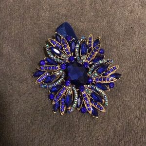 Tieks blue sapphire flower